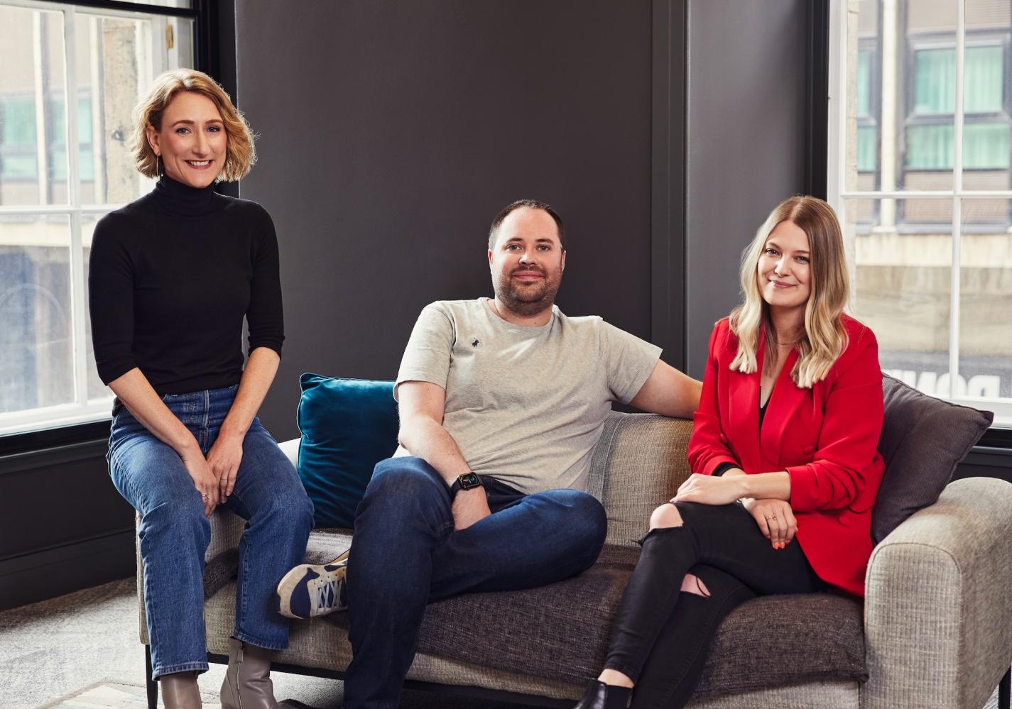 Ciji, Euan and Jessica at CreateFuture